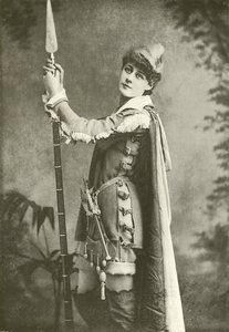 Miss Violet Vanbrugh som Rosalind (gravyr) av English Photographer