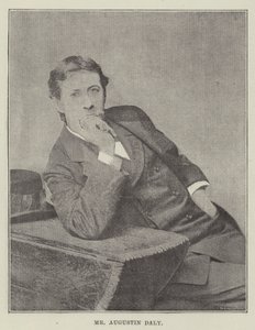 Herr Augustin Daly av English Photographer