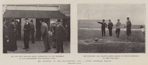 Mr Balfour vid fotbollsmatchen Manchester City mot Stoke av English Photographer