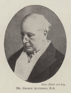 Mr George Aitchison, RA av English Photographer