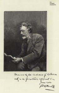 Herr George Meredith av English Photographer