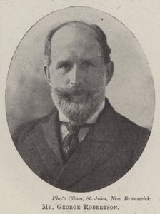 Herr George Robertson av English Photographer