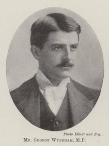 George Wyndham, MP av English Photographer