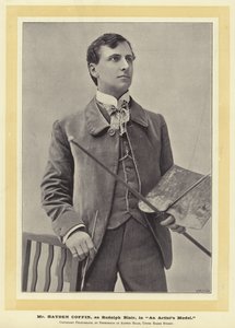 Mr Hayden Coffin, som Rudolph Blair, i An Artists Model