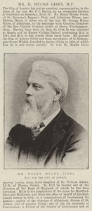 Henry Hucks Gibbs, parlamentsledamot för City of London av English Photographer