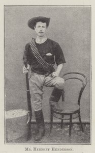 Herr Herbert Henderson av English Photographer