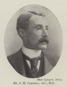 Mr J H Campbell, QC, MP av English Photographer