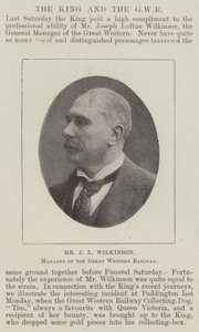 Mr J L Wilkinson, chef för Great Western Railway av English Photographer