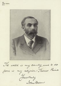 John Burns, MP av English Photographer