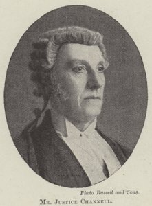 Herr justitieminister Channell av English Photographer