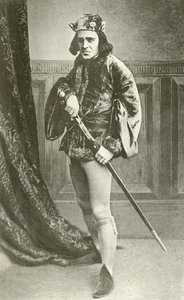 Mr Richard Mansfield som Richard III (gravyr) av English Photographer