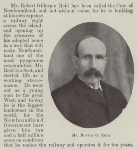 Mr Robert G Reid av English Photographer