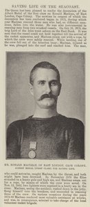 Mr Ronald Maclean, från East London, Cape Colony, Albert Medalj (första klass) för att rädda liv av English Photographer