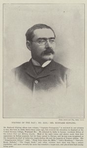 Herr Rudyard Kipling av English Photographer