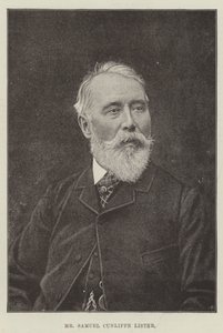 Samuel Cunliffe Lister av English Photographer