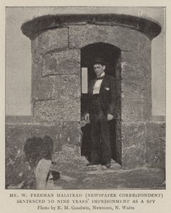 W Freeman Halstead (tidningskorrespondent) dömd till nio års fängelse som spion av English Photographer