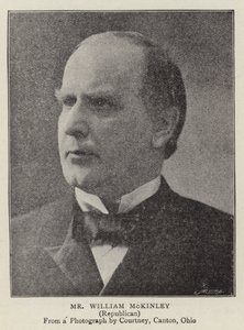 Mr William McKinley av English Photographer