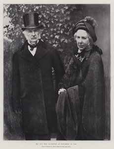 Herr och fru Gladstone i Hawarden 1895