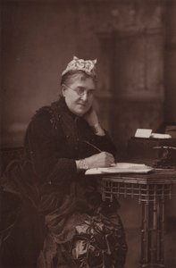 Mrs Lynn Linton av English Photographer