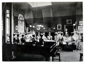 Nightingale Home matsal, St. Thomass sjukhus av English Photographer