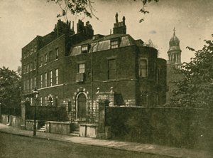 No 1 Devonshire Terrace, Regent?s Park, London, Residence of Charles Dickens, 1839-51 av English Photographer