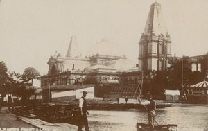 North Front och Lake, Alexandra Palace av English Photographer