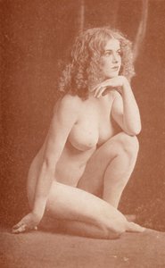 Nudistkonst: Cynthia (svartvitt foto) av English Photographer