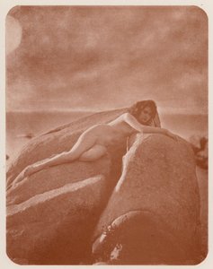 Nudistkonst: Lorelei (svartvitt foto) av English Photographer