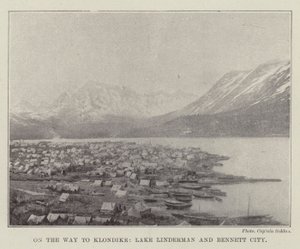 På väg till Klondike, Lake Linderman och Bennett City av English Photographer