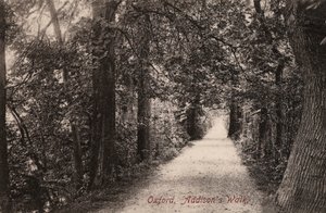 Oxford, Addisons Walk (s/v foto) av English Photographer