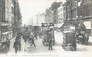 Oxford Street sett från Tottenham Court Road av English Photographer