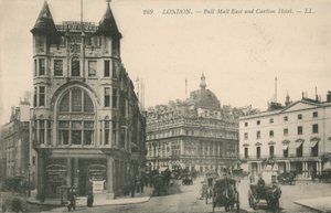 Pall Mall East och Carlton Hotel av English Photographer