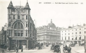 Pall Mall East och Carlton Hotel av English Photographer