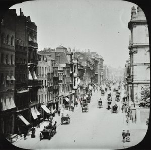 Pall Mall, Westminster LB: tittar österut från Marlborough Road, 1895 av English Photographer