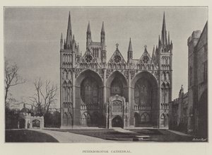 Peterboroughs katedral av English Photographer