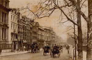 Piccadilly, London, med blick österut av English Photographer