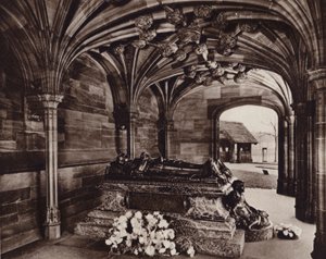 Port Sunlight: Tombs av grundaren, William Hesketh Lever, och hans fru av English Photographer