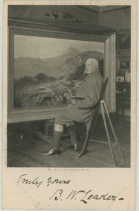 Porträtt av Benjamin Williams ledare av English Photographer