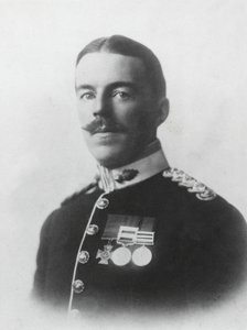 Porträtt av kapten Herbert Augustine Carter VC, 1903 av English Photographer