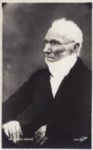 Porträtt av pastor Patrick Bronte av English Photographer
