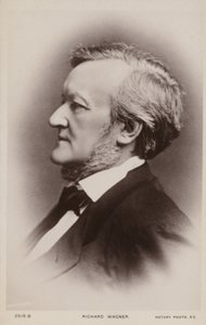 Porträtt av Richard Wagner av English Photographer