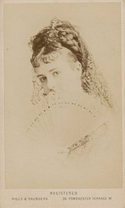 Porträtt av den prostituerade Mabel Gray av English Photographer