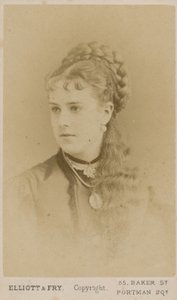 Porträtt av den prostituerade Mabel Gray av English Photographer