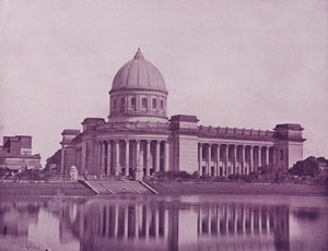 Postkontor, Calcutta av English Photographer