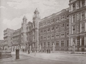Post Office Savings Bank, West Kensington av English Photographer