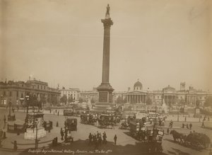 Vykort med en bild av Trafalgar Square av English Photographer