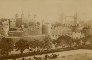 Vykort med en bild av Tower of London av English Photographer