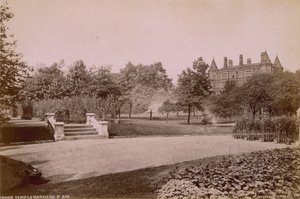 Vykort med Inner Temple Gardens av English Photographer