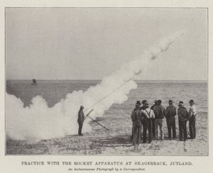 Träna med raketapparaten vid Skagerrack, Jylland av English Photographer