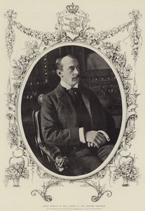Prins Adolf av Teck, gift med Lady Margaret Grosvenor av English Photographer